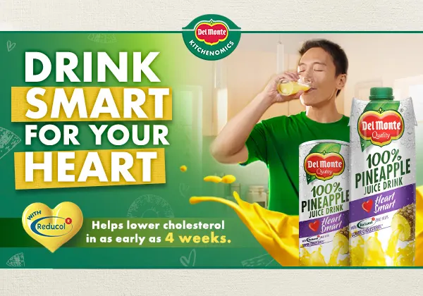 Drink Smart for Your Heart with Del Monte Heart Smart