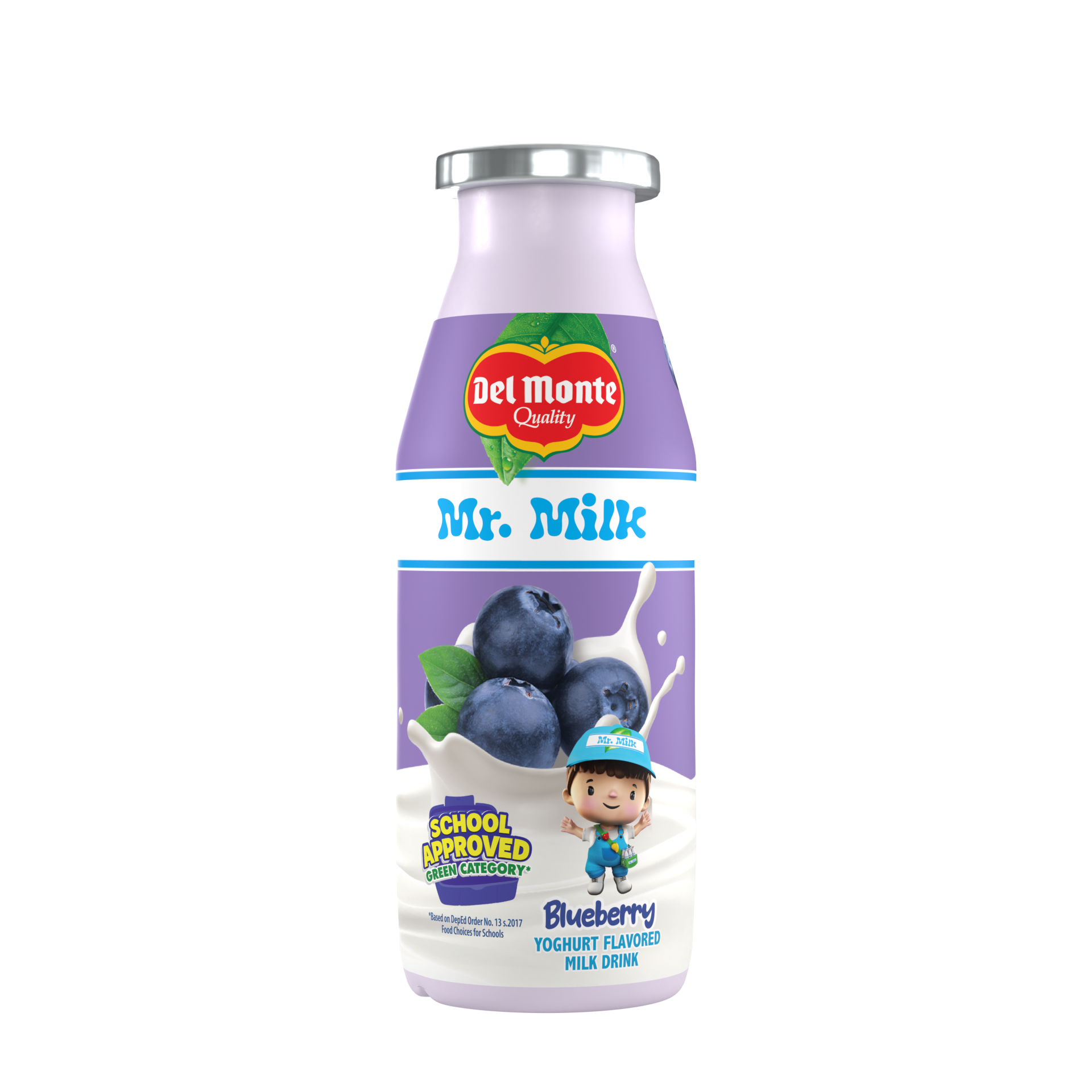 Del Monte Mr. Milk Blueberry Yoghurt – Flavored Milk Drink