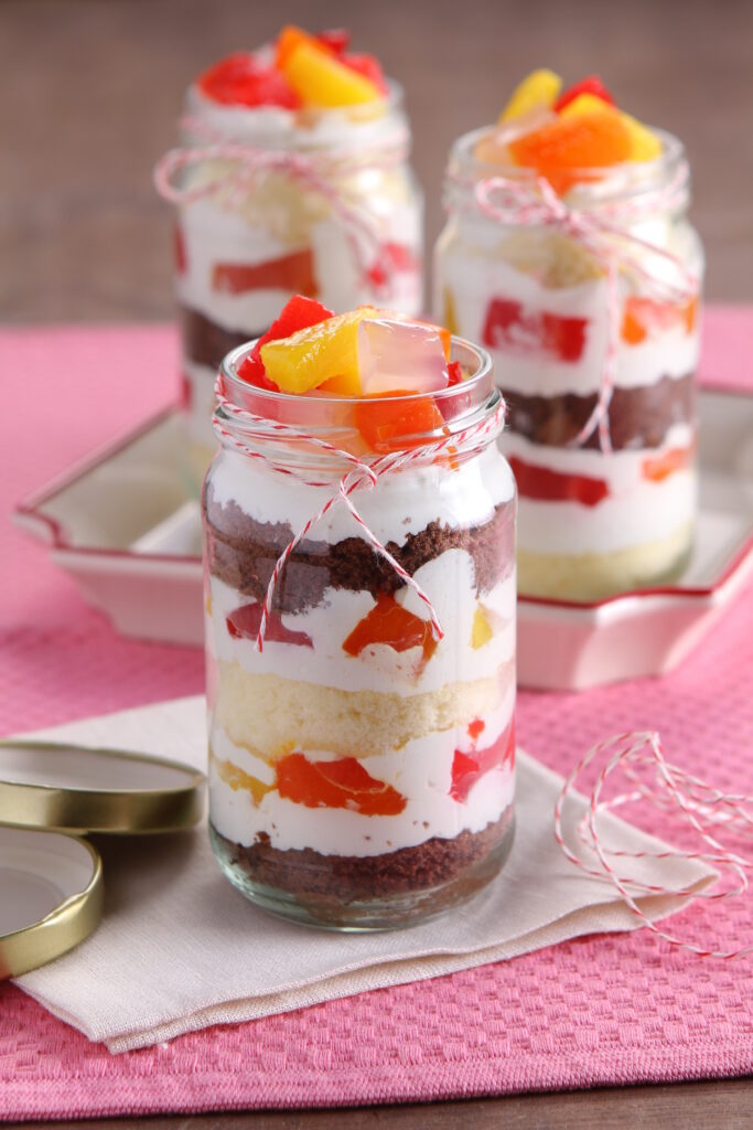 Fruit Shortcake in a Bottle