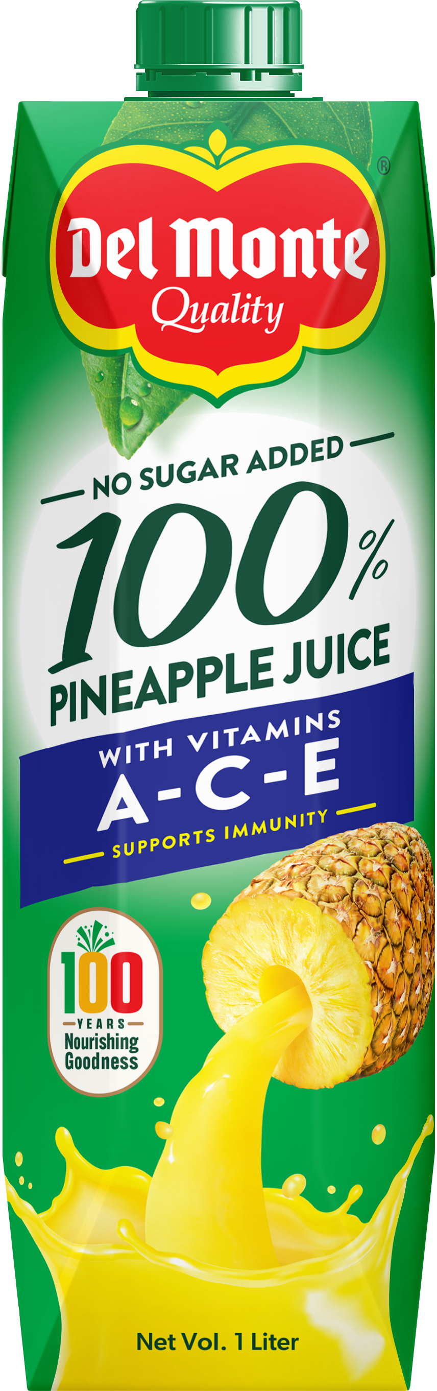 DEL MONTE 100% Pineapple Juice with ACE