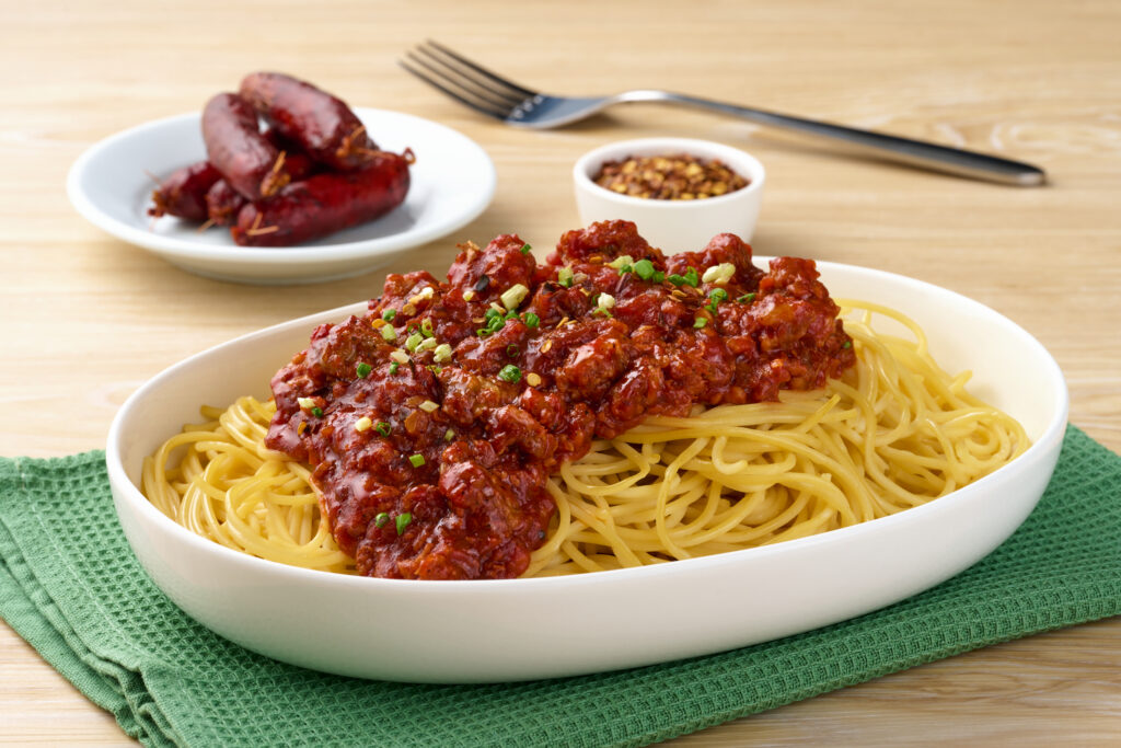Sweet and Spicy Longganisa Pasta