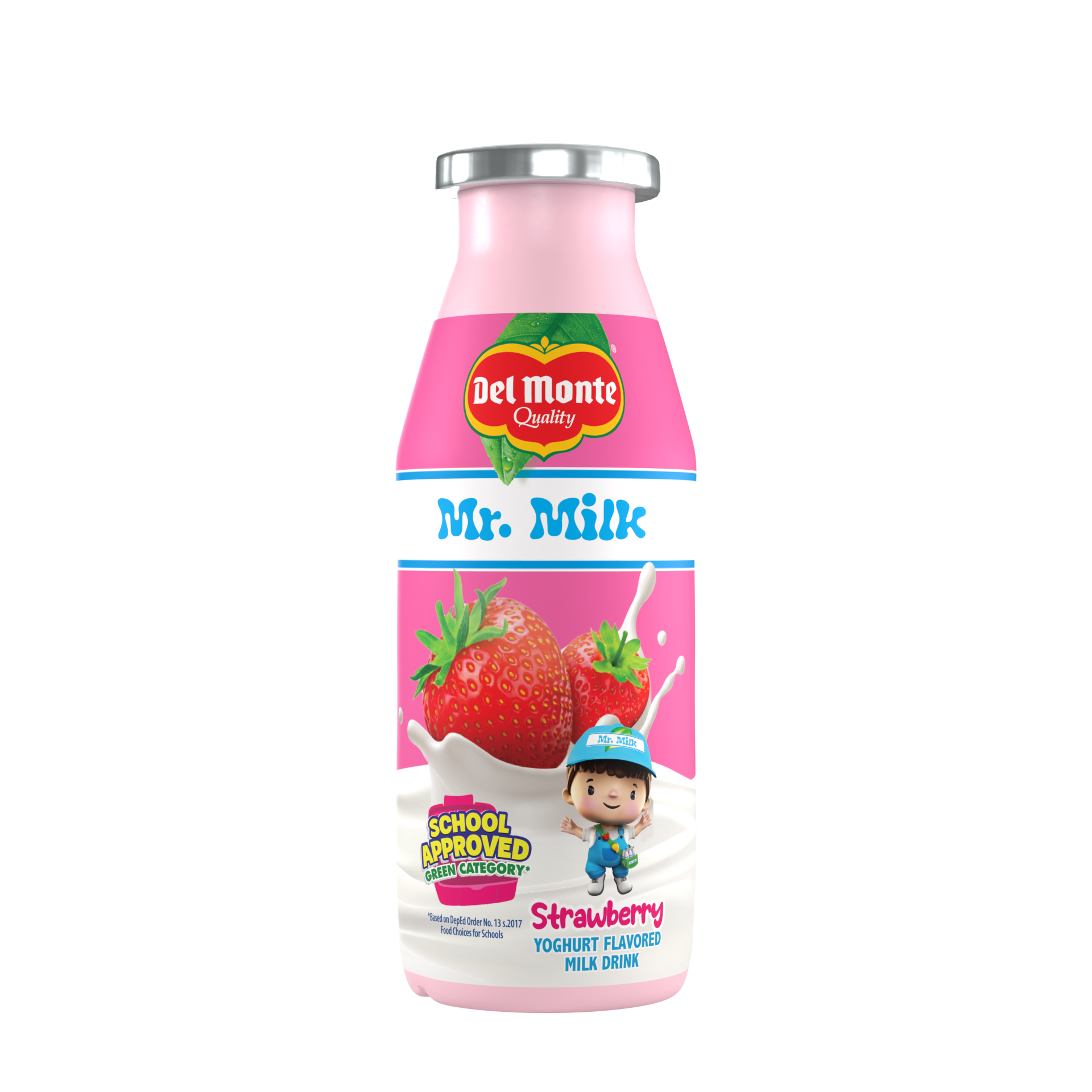 Del Monte Mr. Milk Strawberry Yoghurt – Flavored Milk Drink