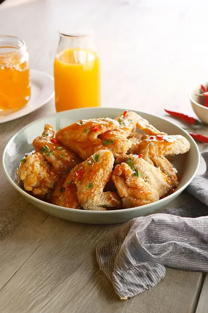 Mango Glazed Wings