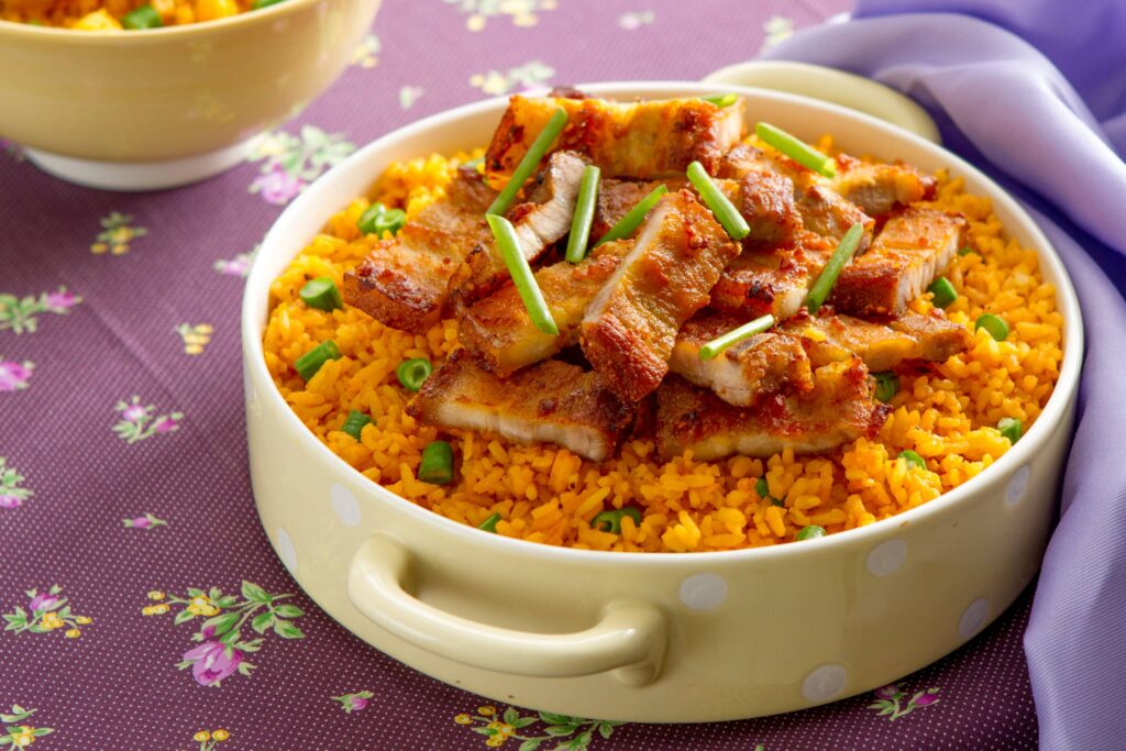 Lechon Kare-Kare Fried Rice