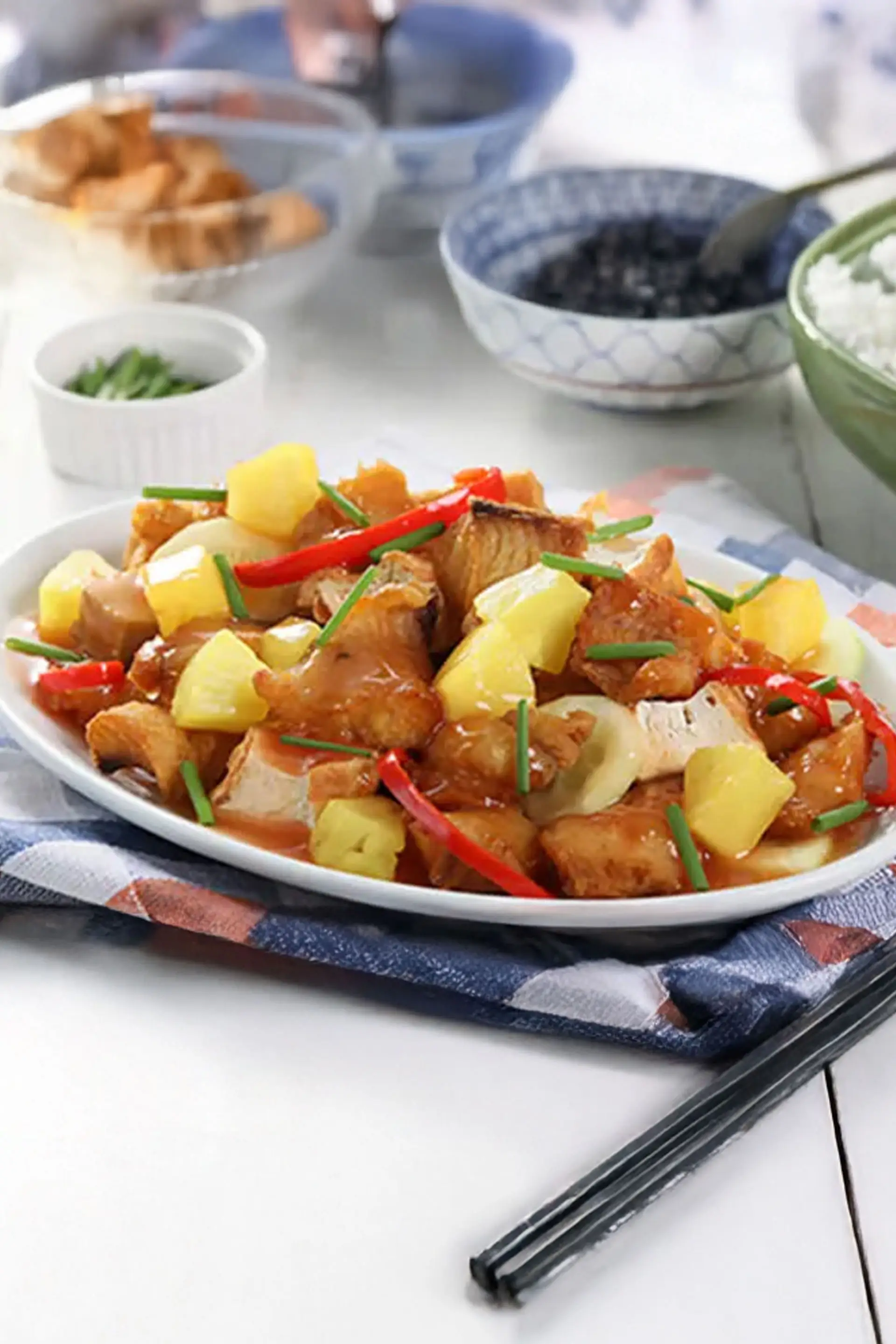 Sweet and Sour Tofu Fish