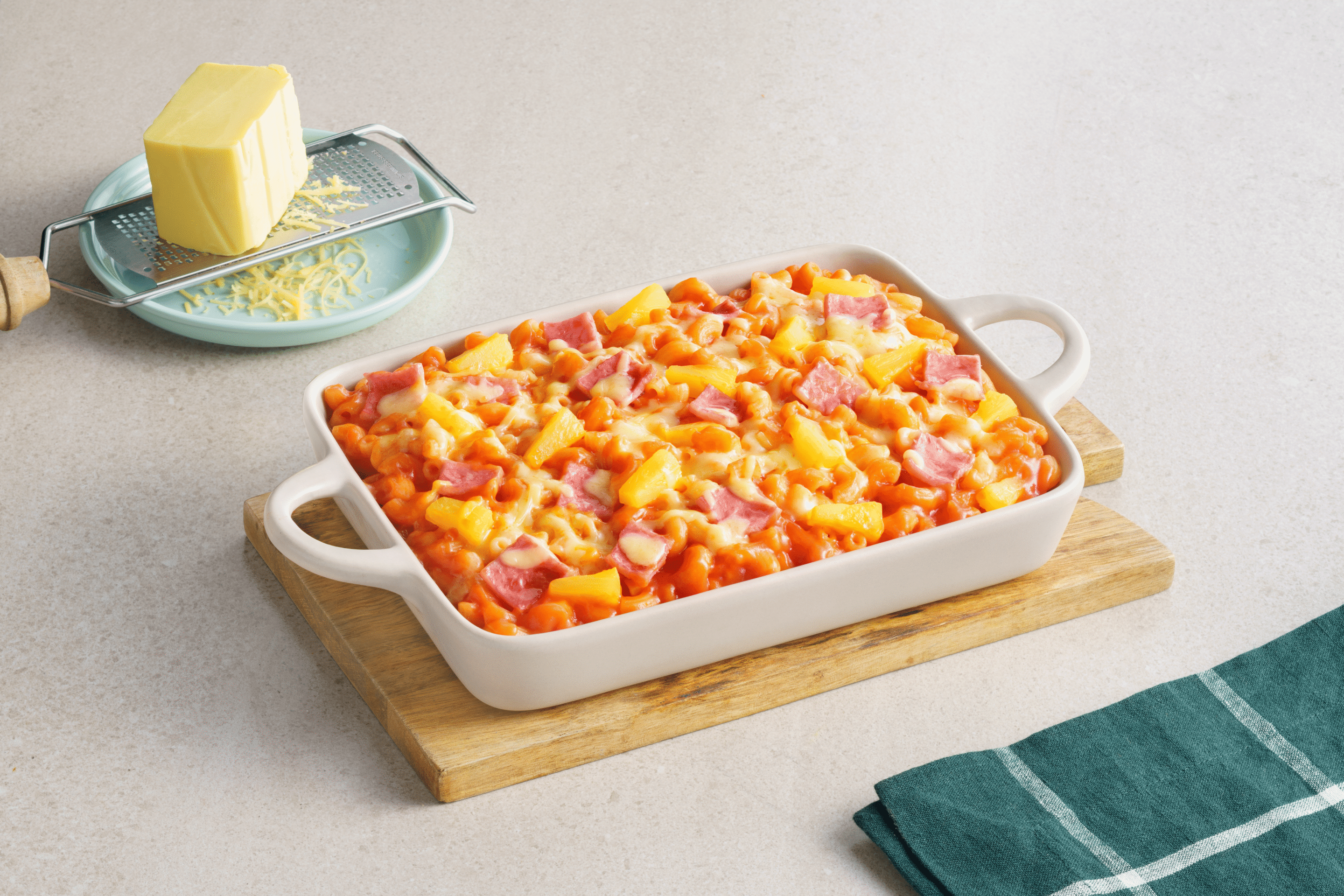 Hawaiian Mac and Cheese